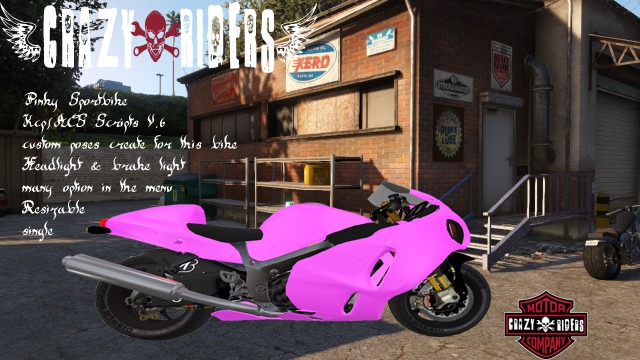 Crate Pinky Sportbike