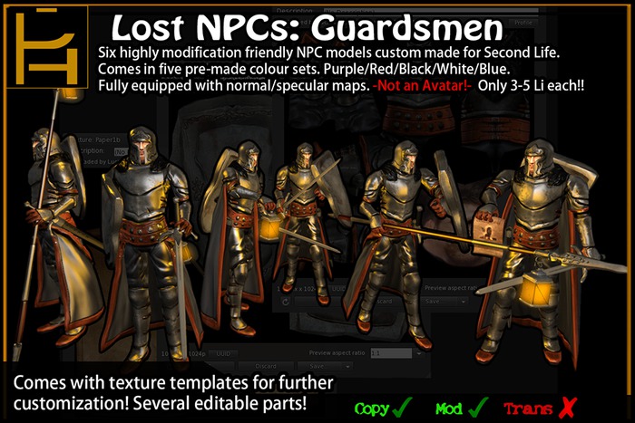 [LH] Lost NPC - Guardsmen CRATES