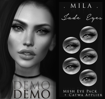 Second Life Marketplace - . MILA . Jade Eyes DEMO