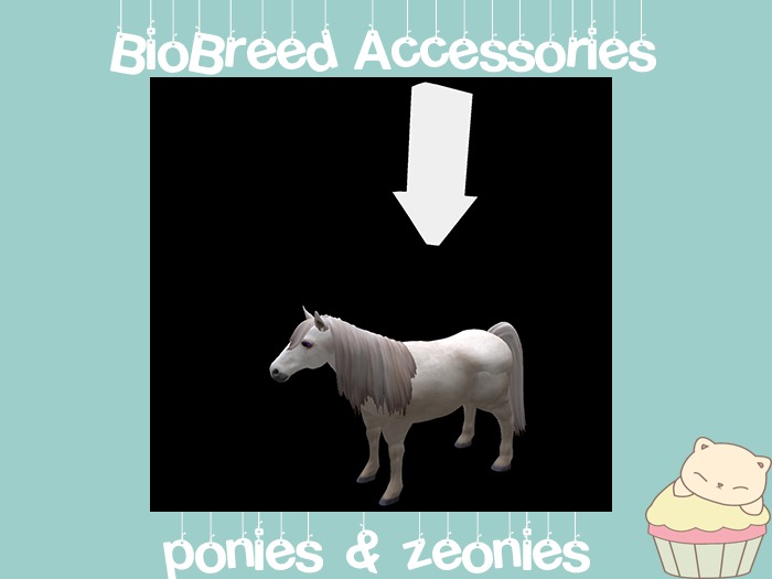 Pony Accessory Arrow White