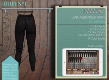 Addams "Luna" Womens Mesh Pants -Maitreya, Belleza, Slink #1