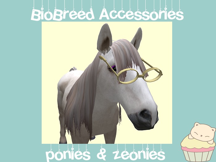 :ellie: Pony Glasses Gold