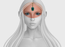 AFDesigns - Shayari HeadPiece 2 - Aqua