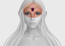 AFDesigns - Shayari HeadPiece 5 - Pink
