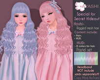 [^.^Ayashi^.^] Hoshi hair-Pastel set
