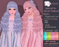 [^.^Ayashi^.^] Hoshi hair-Summer set
