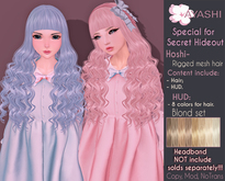 [^.^Ayashi^.^] Hoshi hair-Blond set