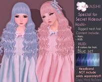 [^.^Ayashi^.^] Hoshi hair-Blue set
