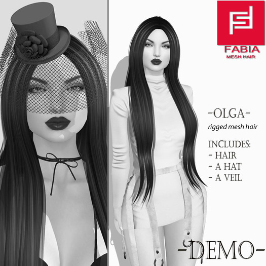 -FABIA- Mesh Hair   <Olga> DEMO