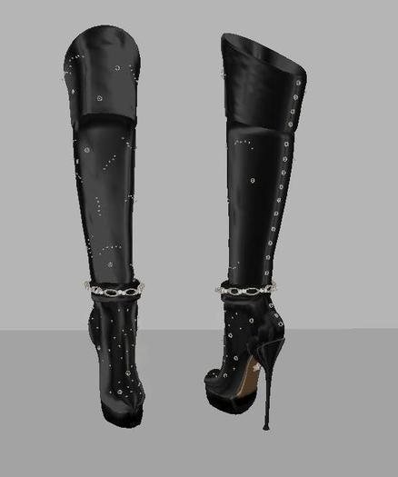 ko boots - black