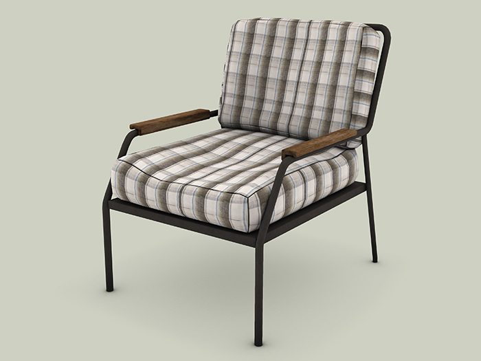 {BE} Iron Sofa *1seater*