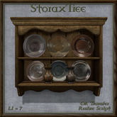 Rustic Plate Collection Display Ea