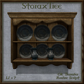 Rustic Plate Collection Display Ed