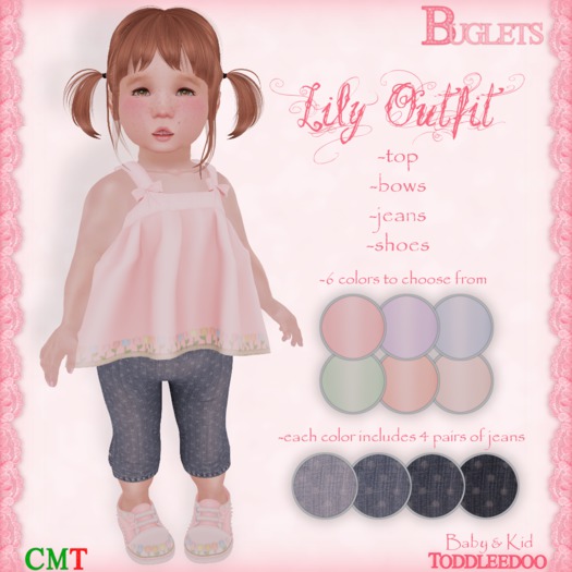 ~*Buglets*~ TD Lily Outfit [Lilac]