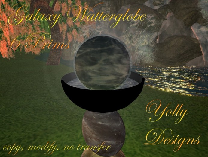 Galaxy Waterglobe