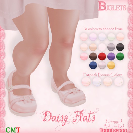 ~*Buglets*~ TD Daisy Flats [Lilac]