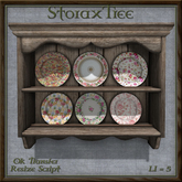 Rustic Plate Collection Display Cg
