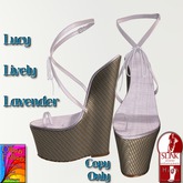 Lucy Heels Lively Lavender ~OF~ Boxed