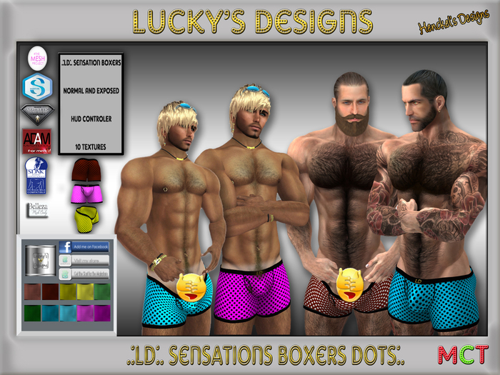 .:LD:. Sensations Boxers Dots:.