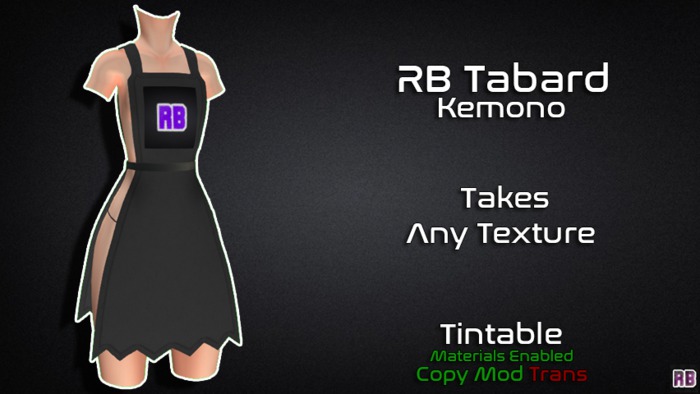 [RB] Ravenscroft Blacksmith Tabard (Kemono) (Box)