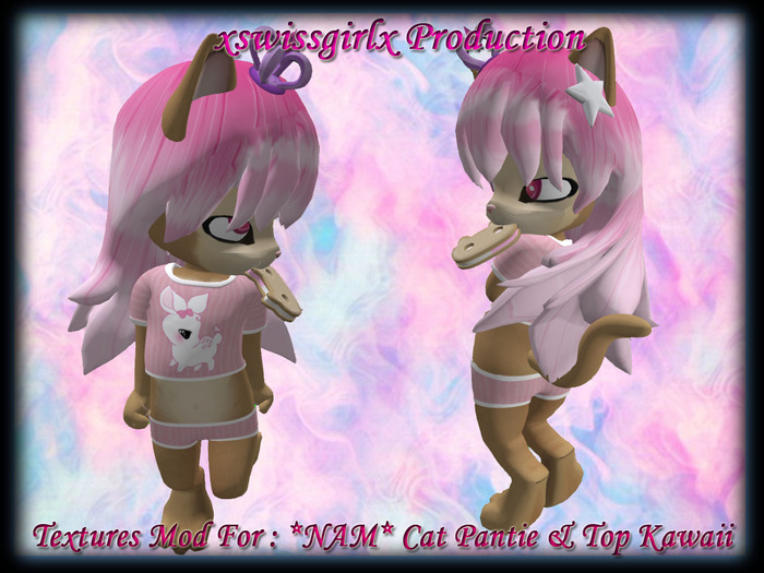 Textures Mod For : *NAM* Cat Pantie & Top Kawaii