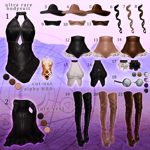 Moon Elixir - Coven - 14 - Maitreya - Shorts - Cocoa