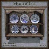 Rustic Plate Collection Display Cc