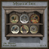 Rustic Plate Collection Display Ca