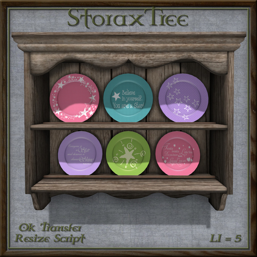 Rustic Plate Collection Display Cd