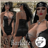 KL  SEXY  CHARLOTTE- SEXY DRESS- CASUAL DRESS- GOTHIC- PIRATE- NECKLACE- EARRINGS- DRESS