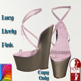Lucy Heels Lively Pink ~OF~ Boxed