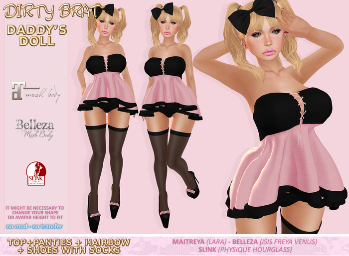 *D.B* Daddys Doll - Pink