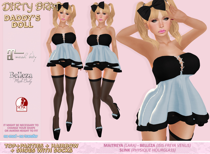 *D.B* Daddys Doll - Blue