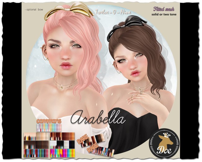 Doe: Arabella (solid) - Candy RARE