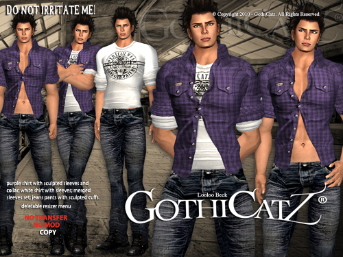>>GothiCatz<< DoNotIrritateMe! (male)