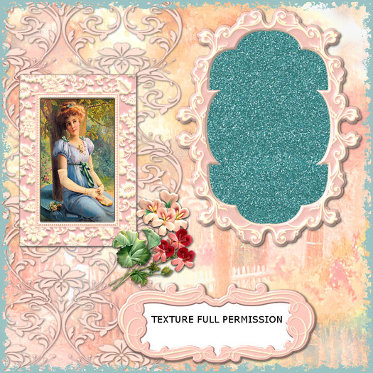Texture glitter light blue FULL PERM - TGA - NO PSD - TOS
