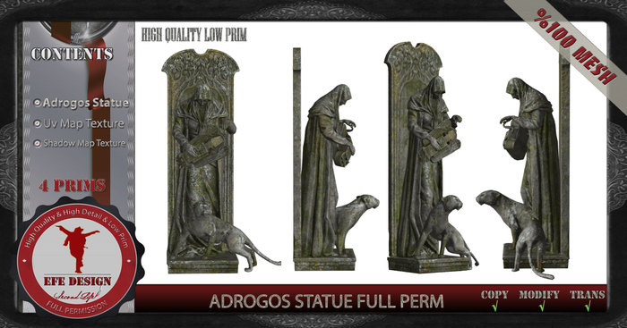 Adrogos Statue Full Permission- EFE DESIGN