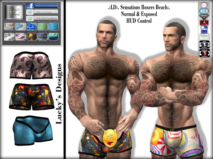 .:LD:. Sensations Boxers Beach:.