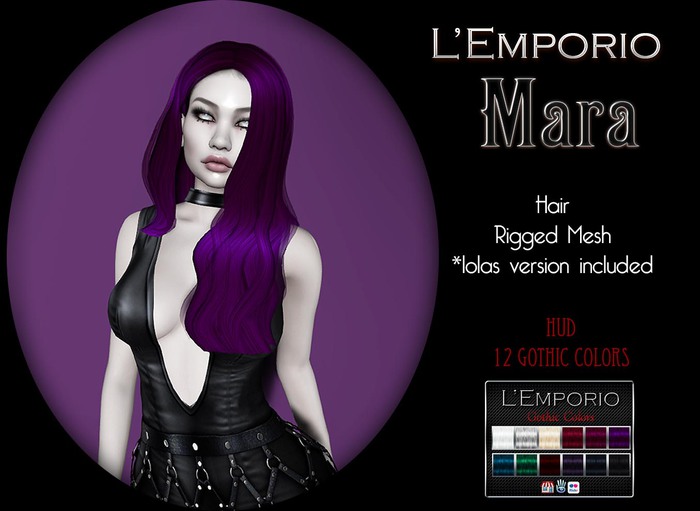 L'Emporio ::*Mara*::  Hair Gothic colors