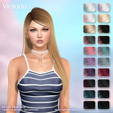/Wasabi Pills/ Victoria Mesh Hair - Lunar Ombre