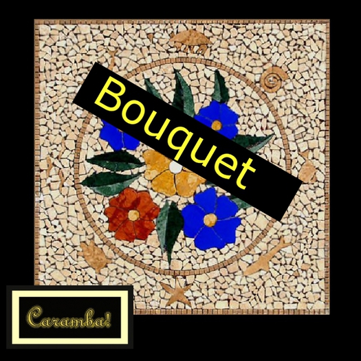 Roman mosaic Bouquet
