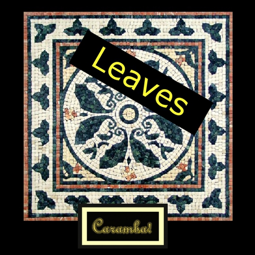 Roman mosaic Leaves