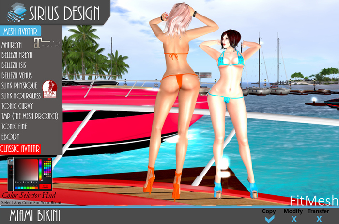 Sirius Design Monaco Bikini Boxed
