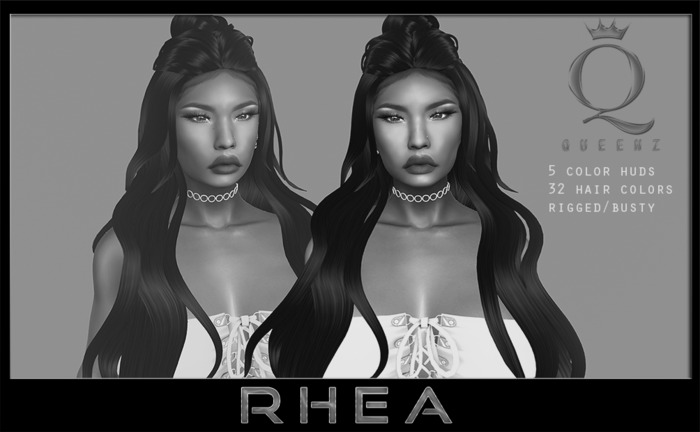 {H} Rhea (Rigged Mesh Hair) DEMO