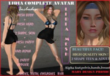 Lidia Complete Avatar Mesh
