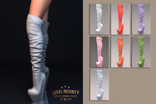 Legal Insanity Kitty boots LIGHT COL. FATPACK