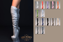 Legal Insanity Kitty boots FATPACK