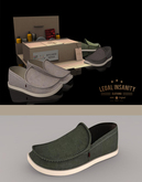 Legal Insanity Rhys loafer leather - green