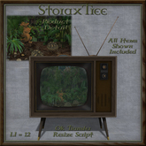 Portland Retro TV Terrarium A1