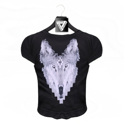 Blupr/nt - T-shirt AESTHETIC Hud (Wolf) .